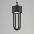 Maxim Quayside VX Outdoor Pendant in Black Finish Model: 40683BK