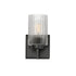 Maxim Rigata Wall Sconce in Black Finish Model: 21371CRBK