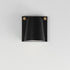 Maxim Rivet Outdoor Wall Mount in Black / Antique Brass Finish Model: 42120BKAB