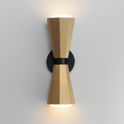 Maxim Rizzo Wall Sconce in Black Antique Brass Finish Model: 10810SWBKAB