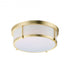 Maxim Rogue LED Flush Mount in Black Finish Model: 10273WTBK