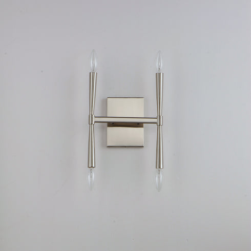 Maxim Rome Wall Sconce in Satin Nickel Finish Model: 24622SN