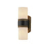Maxim Ruffles Outdoor Wall Mount in Black / Antique Brass Finish Model: 32651SWBKAB