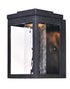 Maxim Salon LED Outdoor Wall Mount in Black Finish Model: 55902CRBK