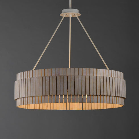 Maxim Satori Chandelier in Ecru Finish Model: 14456WWTEC