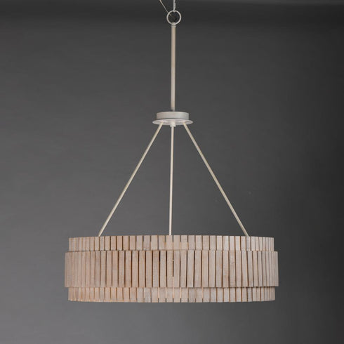 Maxim Satori Chandelier in Ecru Finish Model: 14456WWTEC