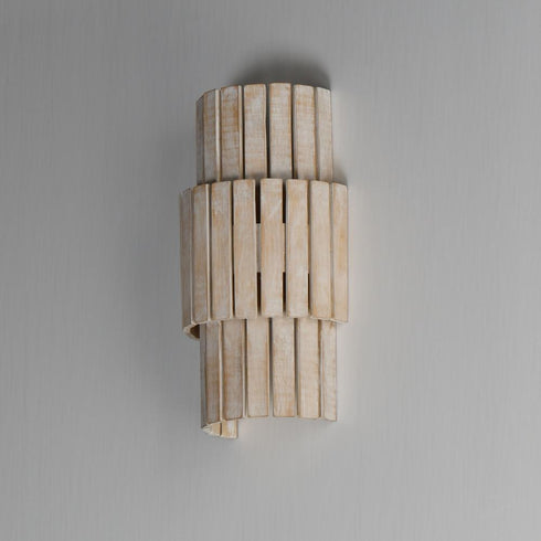 Maxim Satori Wall Sconce in Ecru Finish Model: 14450WWTEC