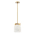 Maxim Scoop Single Pendant in Black Finish Model: 21230CLBK