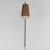 Maxim Scout Wall Sconce in Weathered Wood / Tan Leather Finish Model: 10096WWDTN