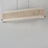 Maxim Seacliff Linear Pendant in Natural Aged Brass Finish Model: 12815OFNAB
