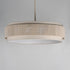 Maxim Seacliff Single Pendant in Natural Aged Brass Finish Model: 12814OFNAB