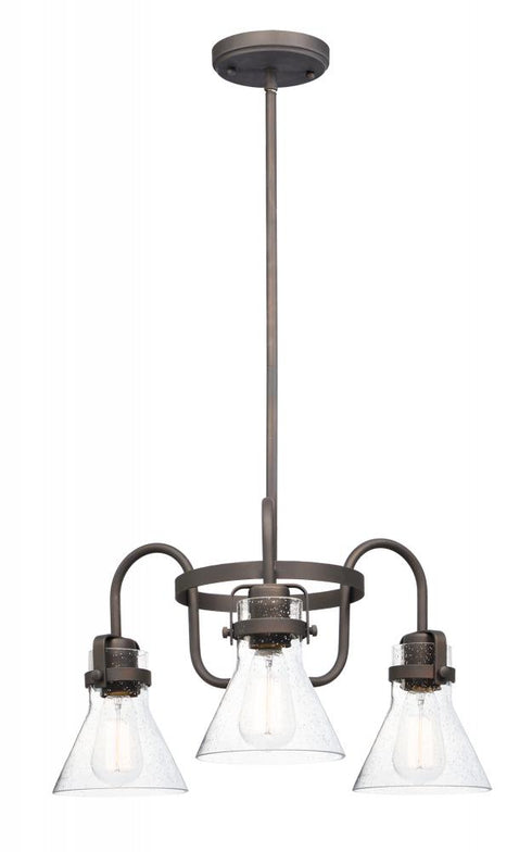 Maxim Seafarer Single Tier Chandelier in Oil Rubbed Bronze Finish Model: 26116CDOI