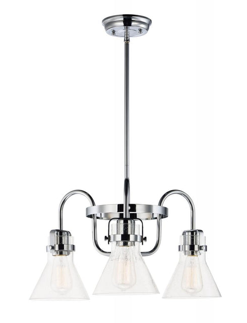 Maxim Seafarer Single Tier Chandelier in Oil Rubbed Bronze Finish Model: 26116CDOI/BUL