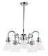 Maxim Seafarer Single Tier Chandelier in Oil Rubbed Bronze Finish Model: 26117CDOI