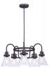 Maxim Seafarer Single Tier Chandelier in Oil Rubbed Bronze Finish Model: 26117CDOI