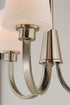 Maxim Shelter Chandelier in Satin Nickel Finish Model: 11823SWSN