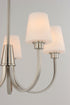 Maxim Shelter Chandelier in Satin Nickel Finish Model: 11825SWSN