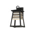 Maxim Shutters Outdoor Wall Mount in Black Finish Model: 40632BK