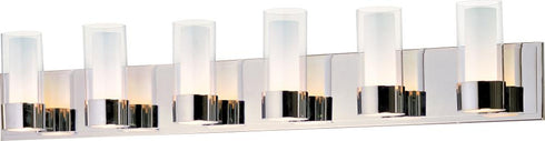 Maxim Silo Bath Vanity in Polished Chrome Finish Model: 23076CLFTPC