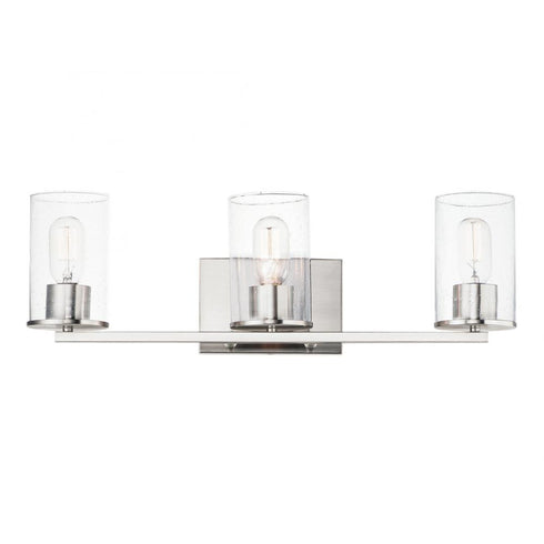 Maxim Sleek Bath Vanity in Satin Nickel Finish Model: 11843CDSN