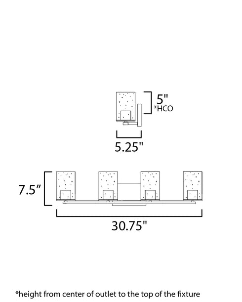 Maxim Sleek Bath Vanity in Satin Nickel Finish Model: 11844CDSN