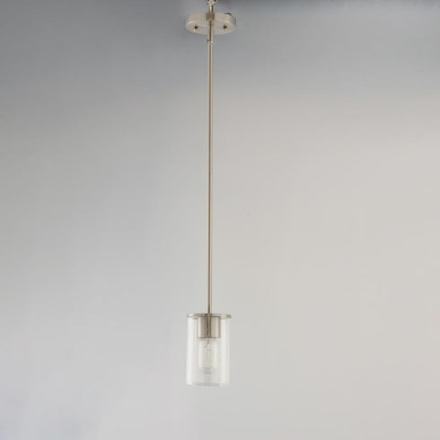 Maxim Sleek Mini Pendant in Satin Nickel Finish Model: 91840CDSN