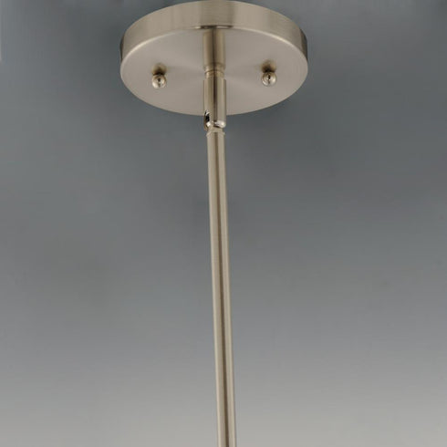 Maxim Sleek Mini Pendant in Satin Nickel Finish Model: 91840CDSN