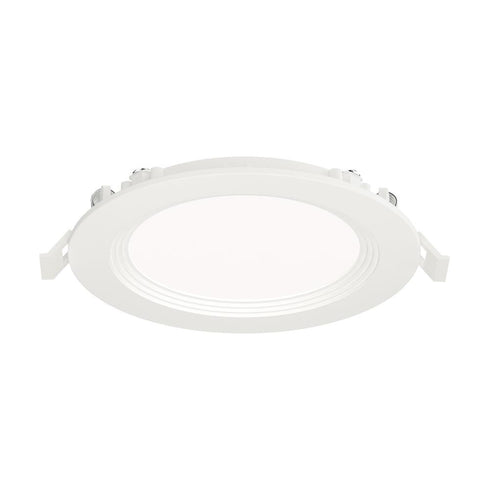 Maxim Slim Baffle Flush Mount in White Finish Model: 67727WTWT