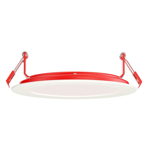 Maxim Slim Fire Flush Mount in White Finish Model: 67716WTWT
