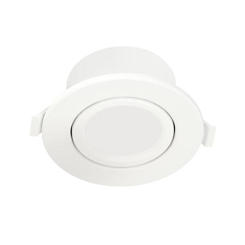 Maxim Slim Gimbal Flush Mount in White Finish Model: 67755WTWT