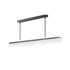 Maxim Spectre Linear Pendant in Black / Natural Aged Brass Finish Model: 21194CRBKNAB