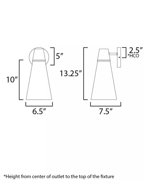 Maxim Sumatra Wall Sconce in Natural Aged Brass Finish Model: 14480GCNAB