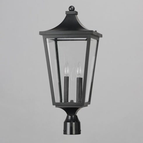 Maxim Sutton Place VX Outdoor Wall Mount in Black Finish Model: 40230CLBK