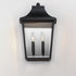 Maxim Sutton Place VX Outdoor Wall Mount in Black Finish Model: 40231CLBK