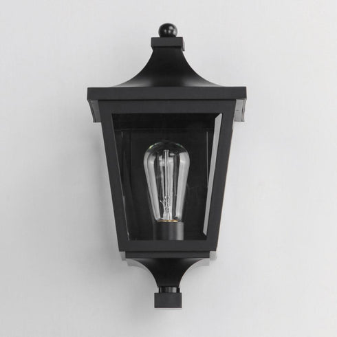 Maxim Sutton Place VX Outdoor Wall Mount in Black Finish Model: 40232CLBK
