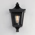 Maxim Sutton Place VX Outdoor Wall Mount in Black Finish Model: 40232CLBK