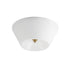Maxim Tack Flush Mount in Black Finish Model: 11150WTBK