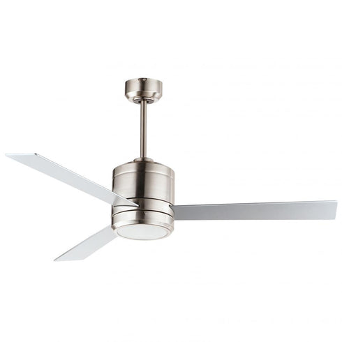 Maxim Tanker Indoor Ceiling Fan in Satin Nickel Finish Model: 88816SN