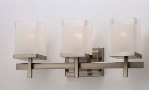 Maxim Tetra Bath Vanity in Satin Nickel Finish Model: 2153LNSN