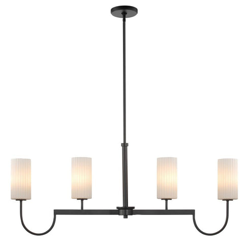 Maxim Town and Country Linear Pendant in Black Finish Model: 32004SWBK