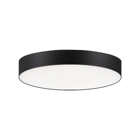 Maxim Trim - 0-10 V Trim 0 10 V Flush Mount in Black Finish Model: 57884WTBK