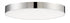 Maxim Trim Flush Mount in Polished Chrome Finish Model: 57662WTPC