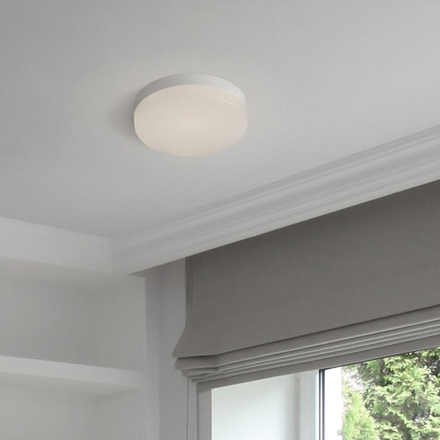 Maxim Tuner Flush Mount in White Finish Model: 67662WTWT