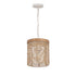 Maxim Vannerie Mini Pendant in Ecru Finish Model: 22441NAEC