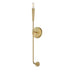 Maxim Vela Wall Sconce in Black Finish Model: 24811BK