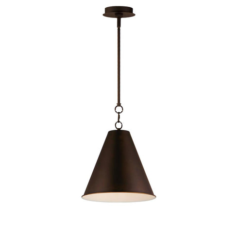 Maxim Veritas Single Pendant in Chestnut Bronze Finish Model: 15162CHB