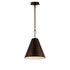 Maxim Veritas Single Pendant in Chestnut Bronze Finish Model: 15162CHB