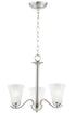 Maxim Vital Chandelier in Satin Nickel Finish Model: 12073FTSN