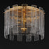 Maxim Warren Flush Mount in Gold Leaf Finish Model: 21832AGGL