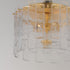 Maxim Warren Flush Mount in Gold Leaf Finish Model: 21832AGGL